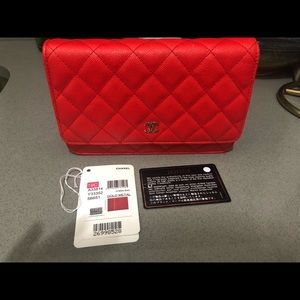 CHANEL WALLET ON CHAIN -PRICE DROP FOR 24 HOURS!!